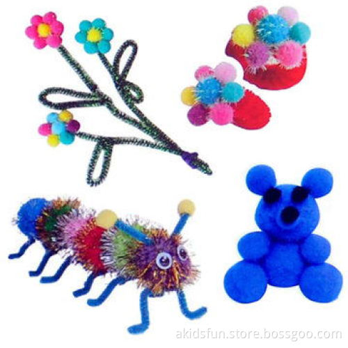 DIY Acrylic Pompom Toy 3mm-100mm